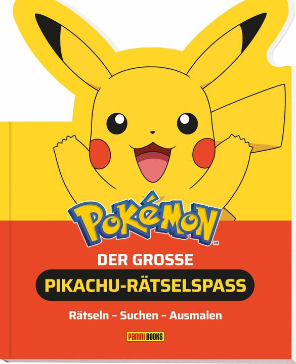 Produktbild Panini Pokémon: Der grosse Pikachu-Rätselspass - Rätseln - Suchen -
