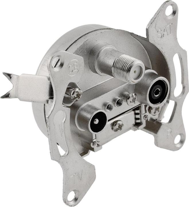 Produktbild Chilitec Antennendose 3-Loch, weiss