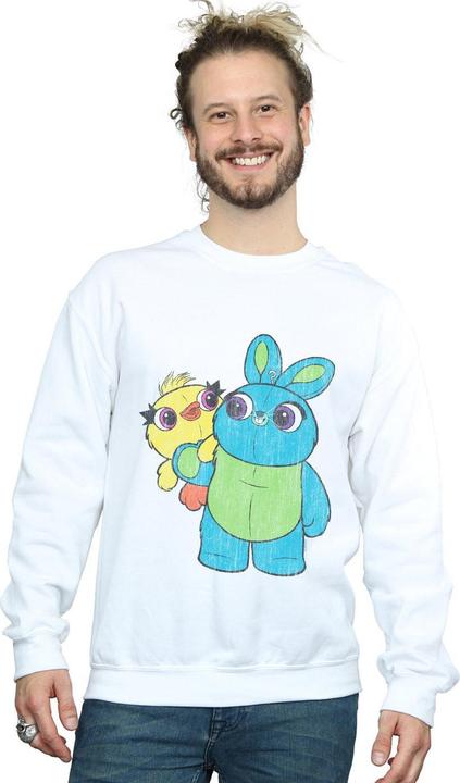 Produktbild Disney Toy Story 4 Ducky And Bunny Distressed Pose Sweatshirt (XXL)