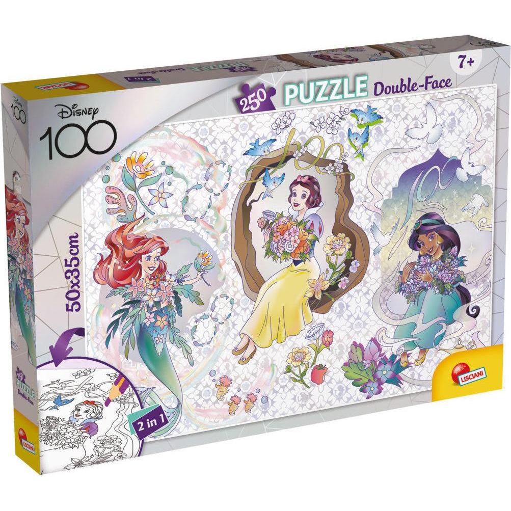 Lisciani 101016 - DISNEY PUZZLE DF MAXI FLOOR 108 DISNEY 100 (250 Teile)