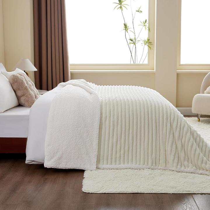 Immagine prodotto Wave Sherpa Kuscheldecke (200 x 150 cm)
