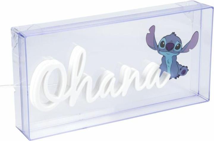 Actual product image Paladone Products LILO & STITCH - Ohana - Lamp Led Neon 15.5x30.5cm