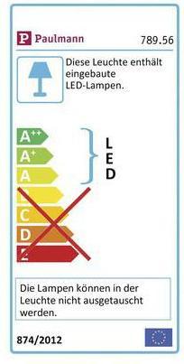 Energie-Label Paulmann SimpLED Power Stripe Set (Warmweiss, 300 cm, Indoor)