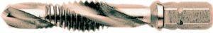 Actual product image Magni Völkel combination tap bit with 1/4" hexagon socket 30° SP HSS-G - M 4 x 0.7