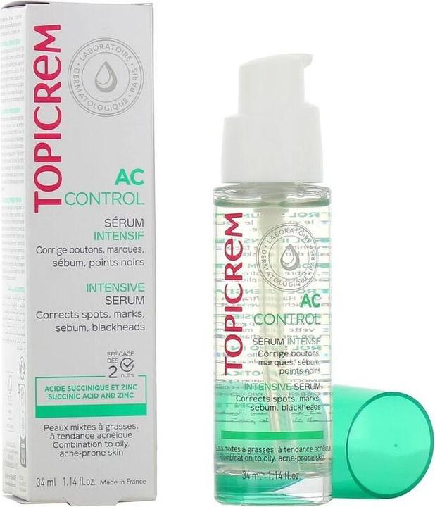 Produktbild Topicrem AC Control Intensive Serum Anti-Blemish Sebum Regulator and Residual Marks 32ml (30 ml)