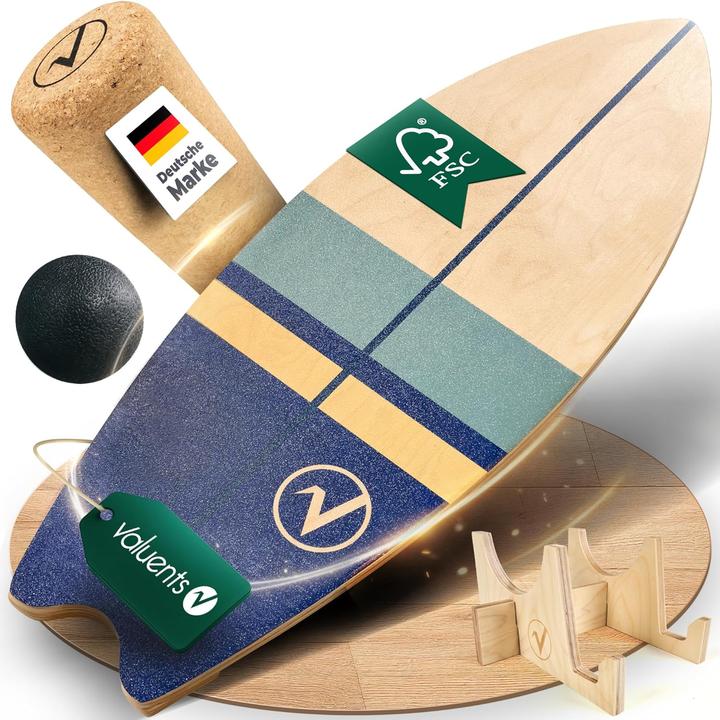 Image du produit Valuents Balance Board in Surfboard-Form
