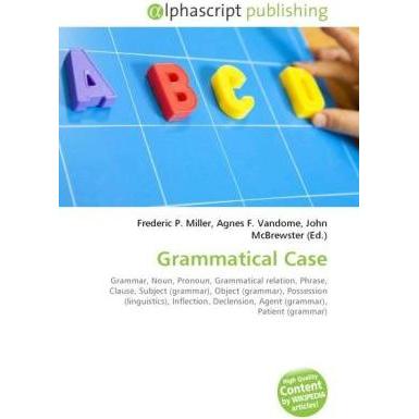 Grammatical Case, Fachbücher