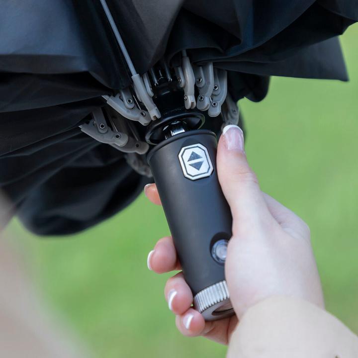 Actual product image InnovaGoods Umbrella with inverted folding and with LED Folbrella