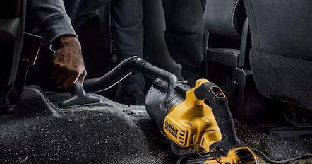 Image du produit DeWalt Aspirateur à main sans fil, 18V, classe L (Aspirateur eau et poussière)