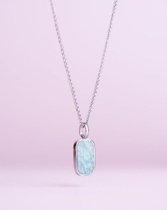 Didyma Halskette - Naturstein Amazonit (Maté Bijou)