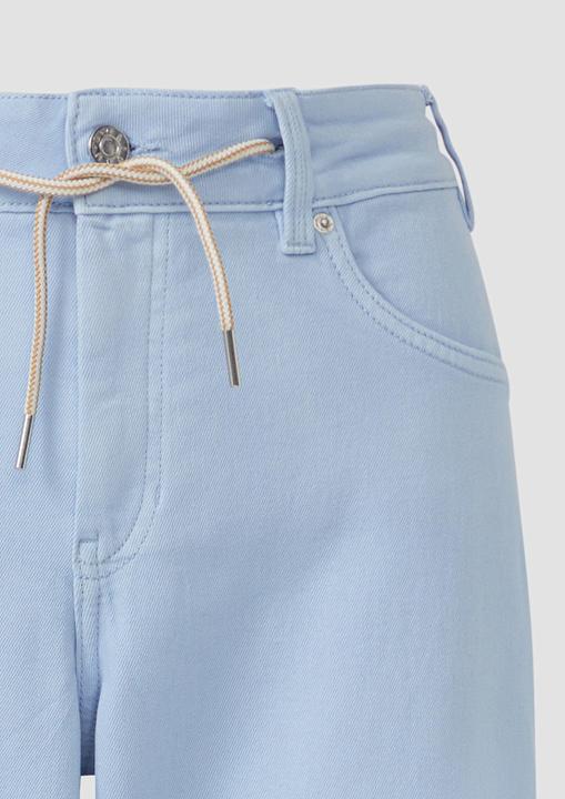 Produktbild S.Oliver Jeans-Hose Cropped-Jeans / Straight Fit / Mid Rise / Straight Leg / offener Saum (44)