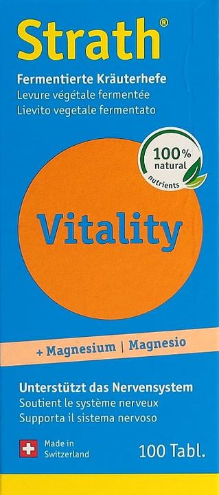 Image du produit Strath lité + Magnésium complément alimentaire (100 pcs, Cachets, 90 g)