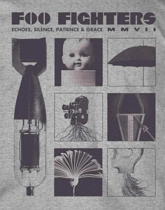 Image du produit Foo Fighters Unisexe Adulte ESP & G T-shirt (S)