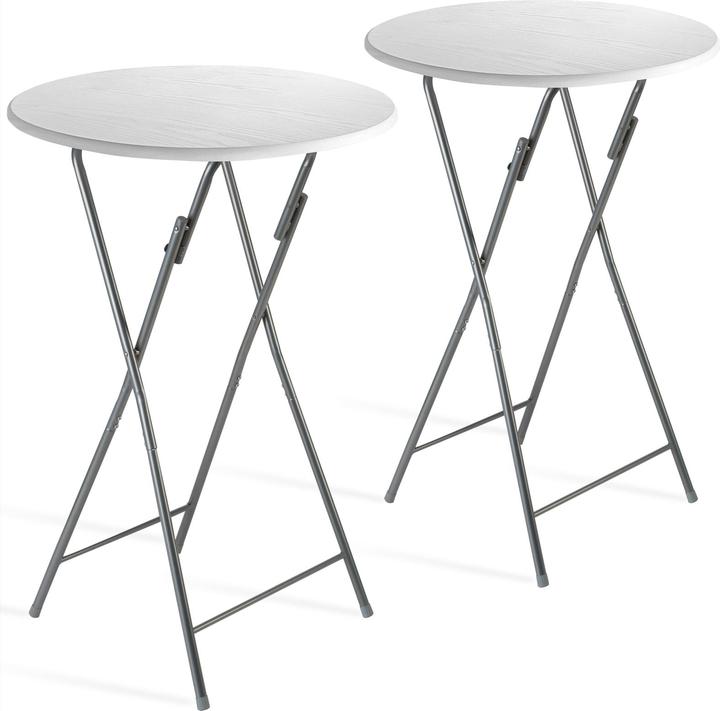 Casaria Set di 2 tavoli alti (60 cm)