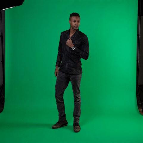 Actual product image Falcon Eyes Background Paper 46 Chroma Green 1,35x11 m (135 cm)