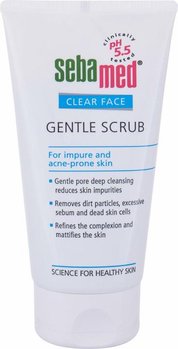 Actual product image Sebamed Clear Face Gentle Scrub (Cleansing scrub, 150 ml)
