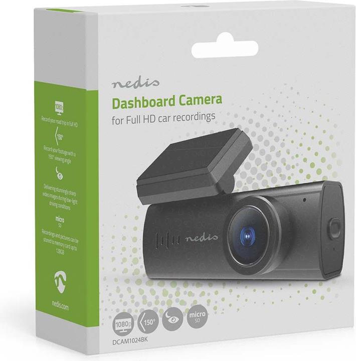 Actual product image Nedis DCAM11BK (Night vision, Wi-Fi, Built-in microphone, Full HD)