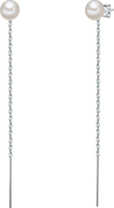 Produktbild Valero Pearls Damen Sterling Silber Süsswasser-Zuchtperlen silber - 24443 (Sterling Silber)