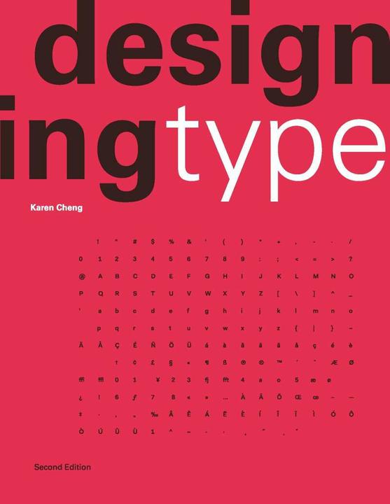 Immagine prodotto Designing Type Second Edition (Inglese, Karen Cheng, 2020)