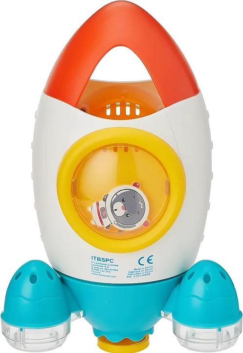 Produktbild Lexibook Space rocket bath toy set with 3 squeezable animals