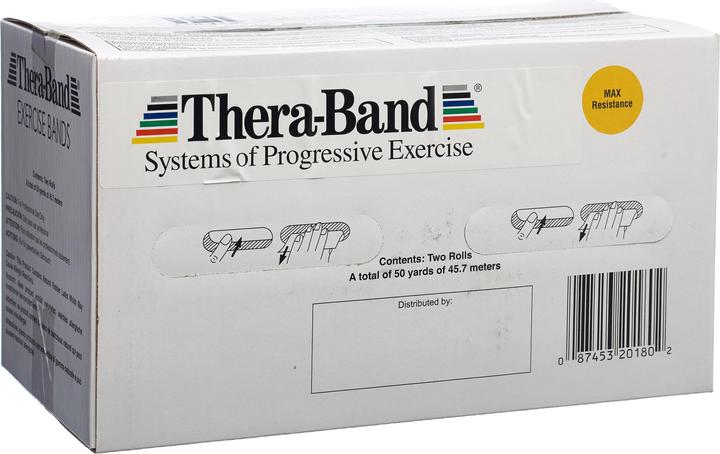 Produktbild TheraBand Übungsband (45.70 m, Spezial Stark)