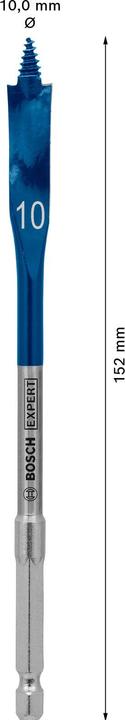 Produktbild Bosch Professional Zubehör EXPERT Self Cut Speed Flachfräsbohrer, 10 x 152 mm (10 Millimeter)