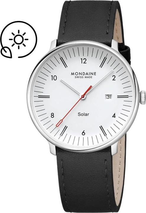 Produktbild Mondaine Doppio Solar (Swiss Made, 41 mm)