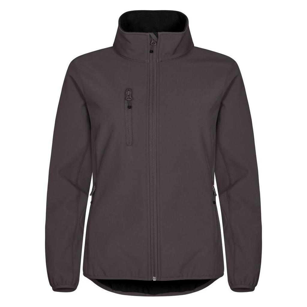 Clique, Damen, Outdoorjacken, Classic Softshell Jacket Women (L), Grau, L