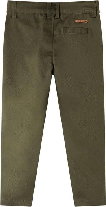 Produktbild vidaXL Kinderhose Khaki 116,Material: 60 % Baumwolle. 37 % Polyester (116)