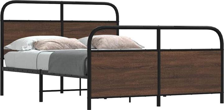 Actual product image vidaXL Bed without mattress (140 x 190 cm)
