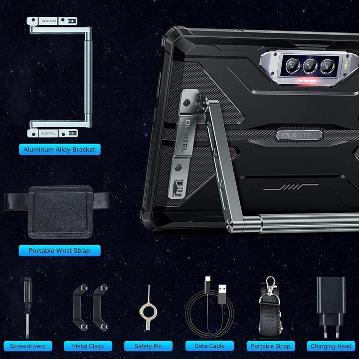 Produktbild Oukitel RT7 (5G, 10.10", 256 GB, Schwarz)