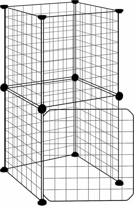 Actual product image vidaXL Haustierkäfig
