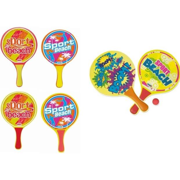 Rs Toys Wood Rackets 8mm Ass