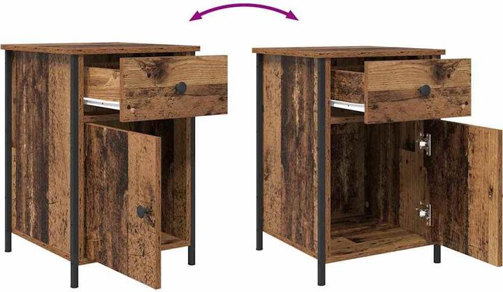 Actual product image vidaXL Bedside table (40 x 42 x 60 cm)