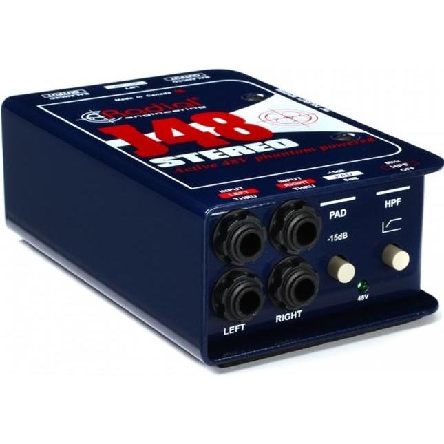 Radial J48 Stereo actieve DI-box, Effektgerät