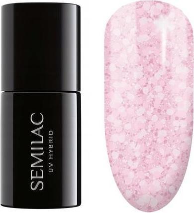 Produktbild Semilac UV Hybrid Nagellack 491 Strawberry Ice 7ml (491 Strawberry Ice, UV-Gel Lack)