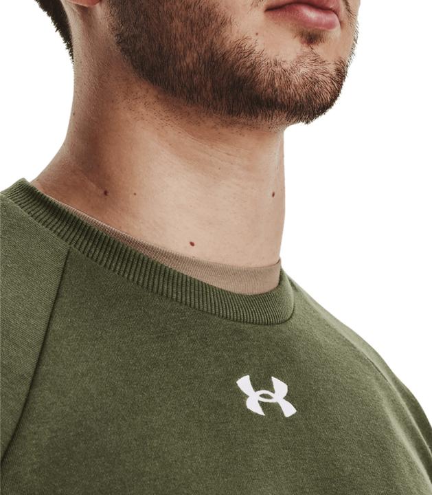 Produktbild Under Armour Herren Rival Fleece Crew Khaki 1379755 390 (M)