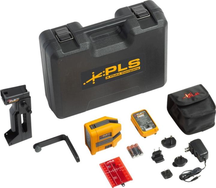 Fluke PLS 180R RBP KIT Cross line laser Range (max.): 30m