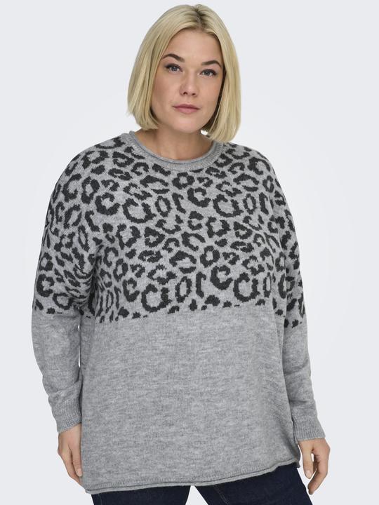 Produktbild Only Carjade Animal L/S O-Neck Knt Noos (L)