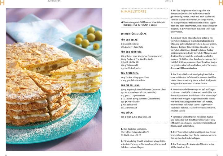 Immagine prodotto Dr. Oetker Rührkuchen von A - Z (Tedesco, Il dottor Oetker, 2018)