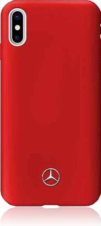 Immagine prodotto Mercedes MEHCPXSILRE Custodia rigida per iPhone X/ Xs czerwony/rosso (Apple iPhone X, Apple iPhone XS)