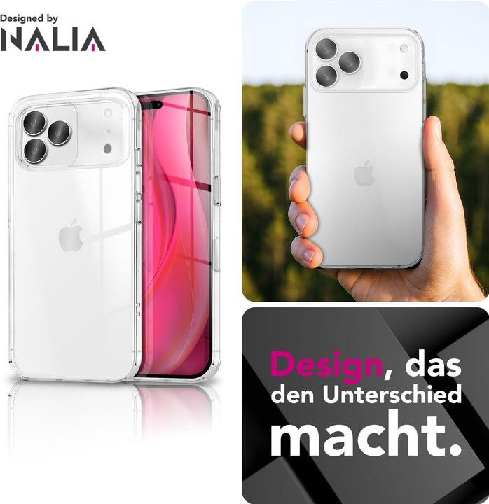 Image du produit Nalia Crystal Cover "AirFlex" - Klare Schlanke Silikon Hülle - Clear TPU Phone Case (Apple iPhone 17 Pro)