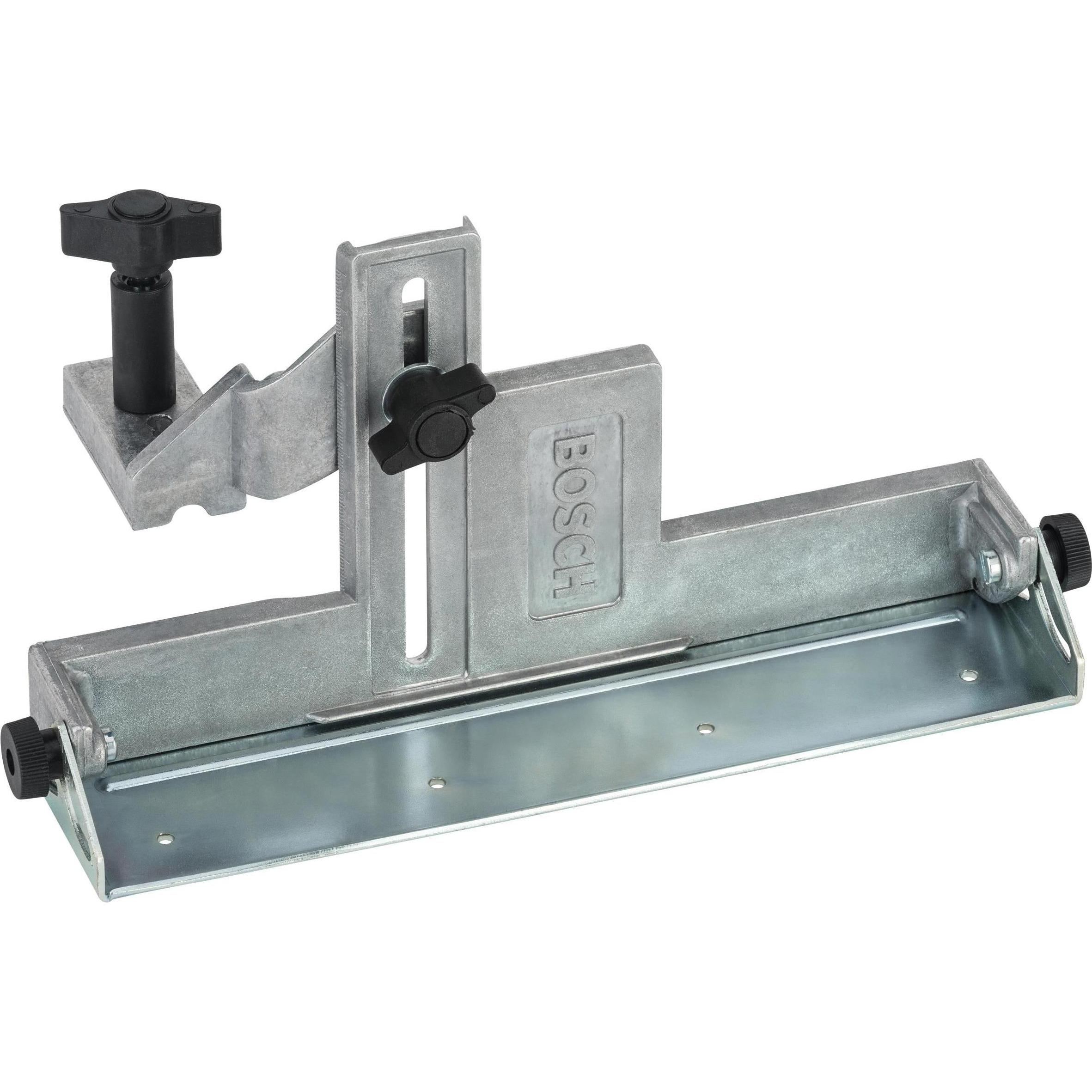 Bosch Professional Zubehör, Führungsschiene, Parallel- und Winkelanschlag, passend zu: GHO, PHO (29.50 cm)