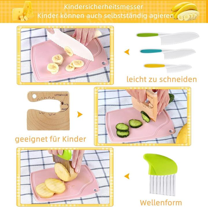 Immagine prodotto Letto & Tailor Kindermesser und Brotausstechformen