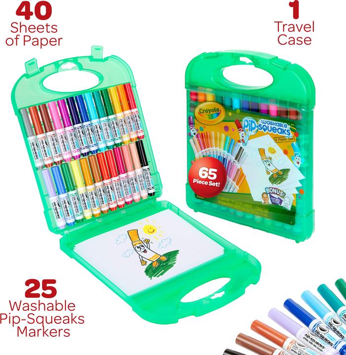 Produktbild Crayola Kleurkoffer Viltstiften