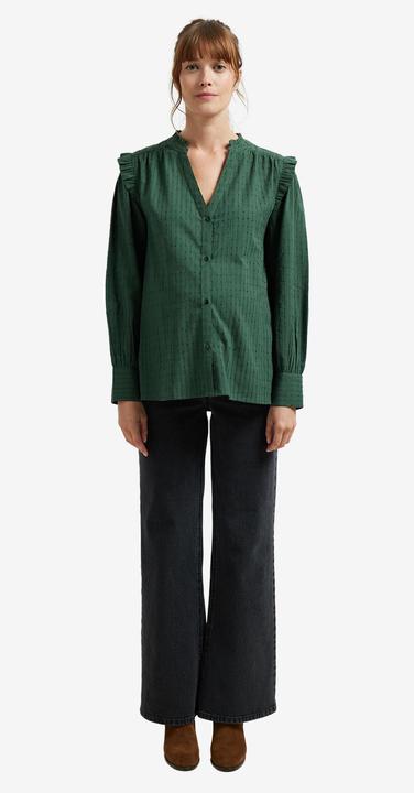 Actual product image Vertbaudet Bluse für die Schwangerschaft und Stillzeit aus Baumwolle mit Lochmuster (36)