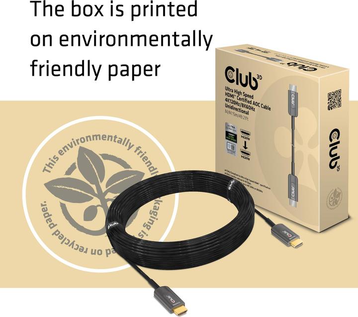 Actual product image Club 3D HDMI (Typ A) — HDMI (Typ A) (15 m)