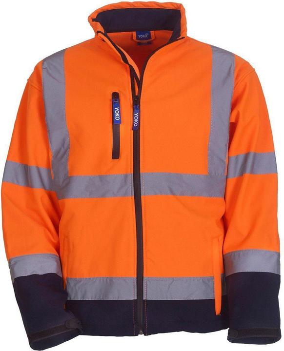 Produktbild Yoko HiVis Softshell Jacke (2 StückPackung) (4XL)