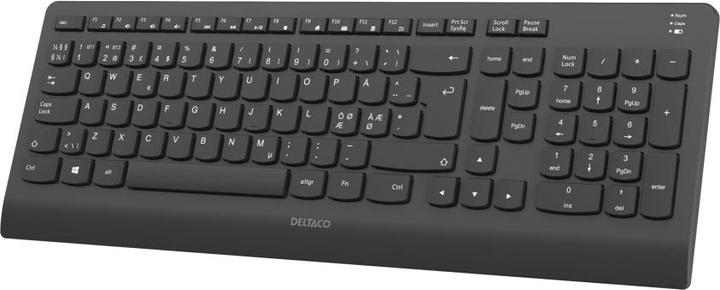 Produktbild Deltaco Bluetooth, Silent full size keyboard (DE, Kabellos)