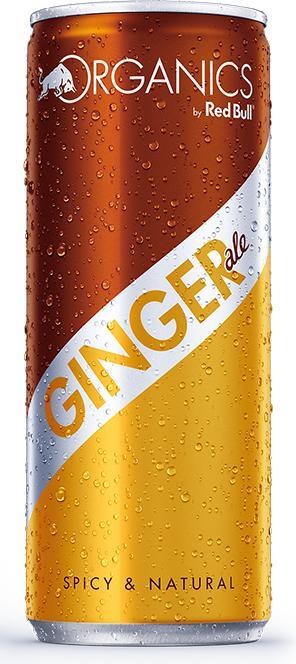 Actual product image Red Bull Organics Ginger Ale (24 x 25 cl)